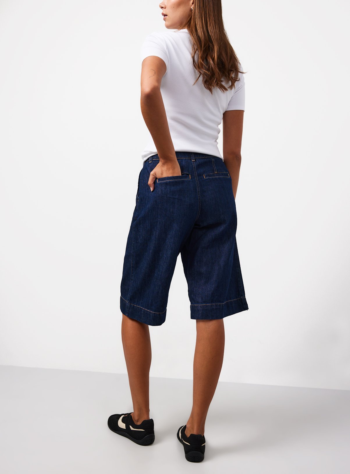 Dark Rinse Denim Co-ord Jorts 22 - Image 4 thumbnail